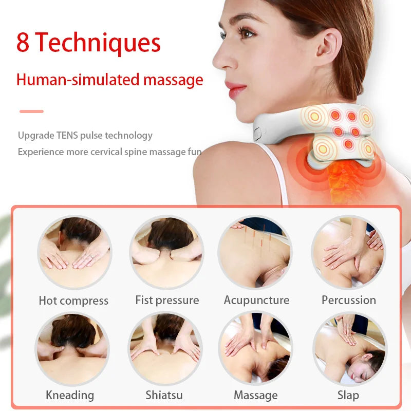 🔥 “Neck pain relief in just minutes—anywhere, anytime!”
💆 “Turn stress into comfort with smart heat + pulse therapy.”